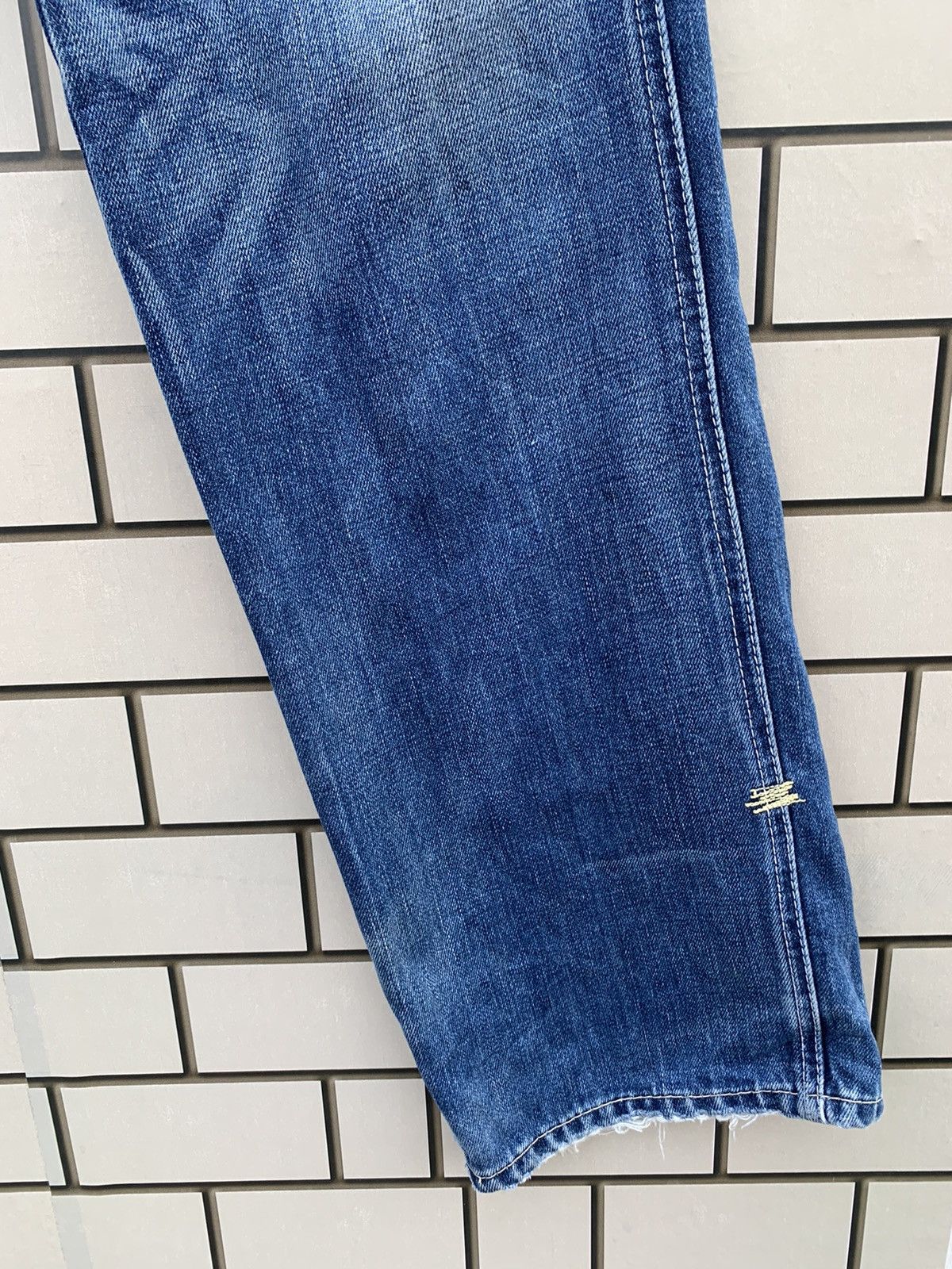 Levi's × Vintage Vintage Levis Lot 502 Distressed Denim Yellow Tag Size US 34 / EU 50 - 5 Thumbnail