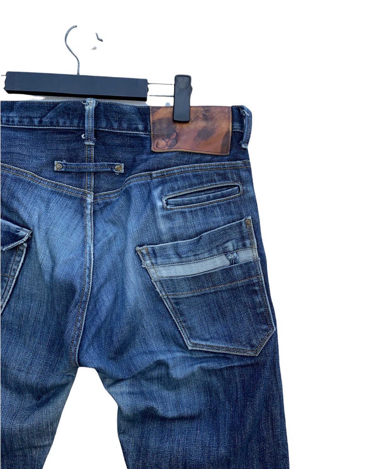 Japanese Brand × Johnbull Japanese Brand John Bull Distressed Denim Jeans Size US 34 / EU 50 - 15 Thumbnail