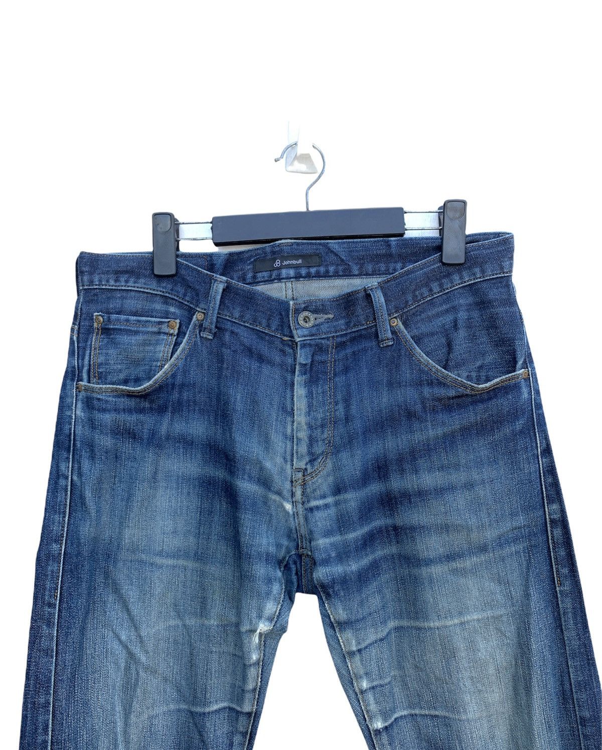 Japanese Brand × Johnbull Japanese Brand John Bull Distressed Denim Jeans Size US 34 / EU 50 - 3 Thumbnail