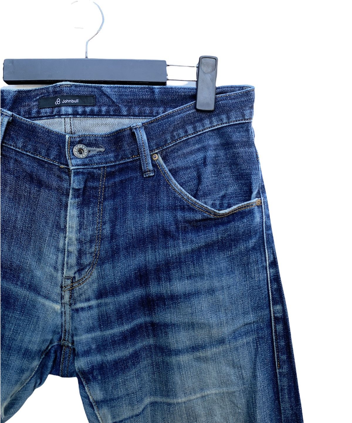 Japanese Brand × Johnbull Japanese Brand John Bull Distressed Denim Jeans Size US 34 / EU 50 - 6 Thumbnail