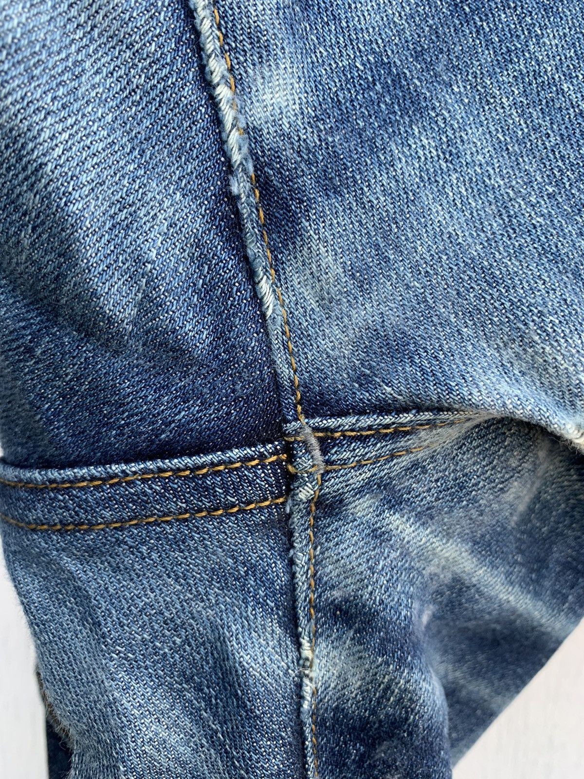 Japanese Brand × Johnbull Japanese Brand John Bull Distressed Denim Jeans Size US 34 / EU 50 - 19 Thumbnail