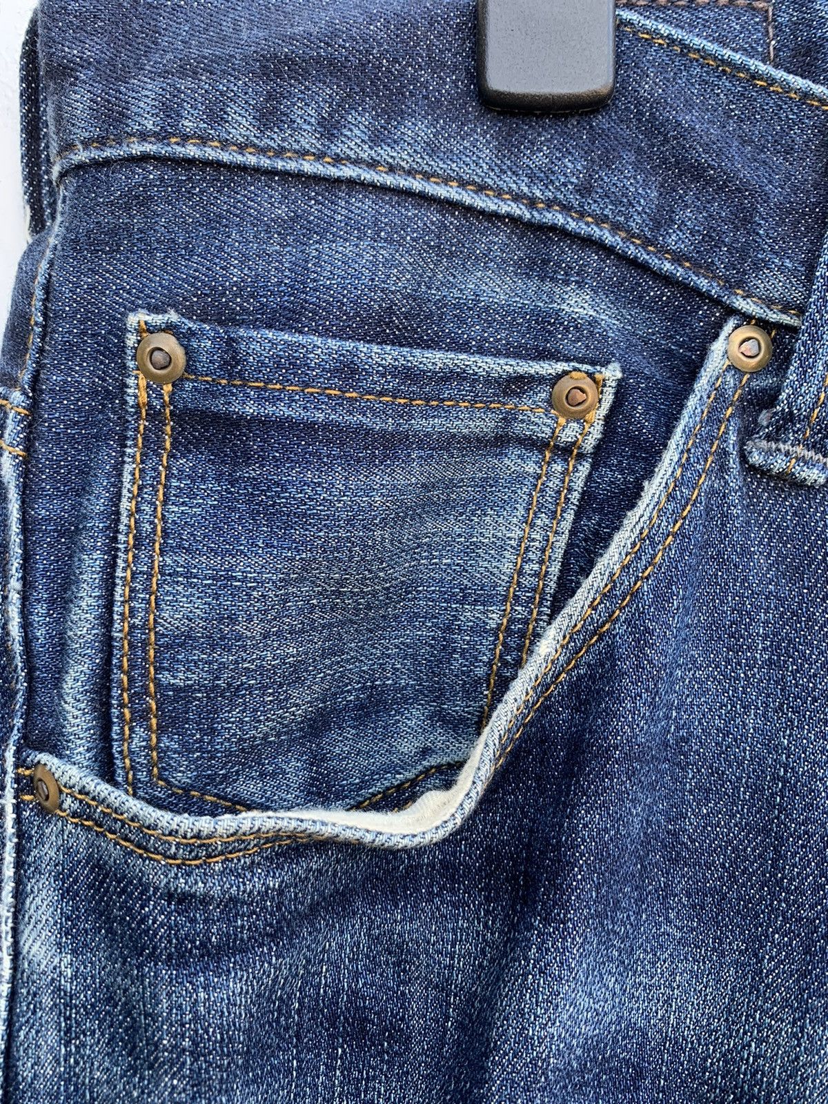 Japanese Brand × Johnbull Japanese Brand John Bull Distressed Denim Jeans Size US 34 / EU 50 - 9 Thumbnail