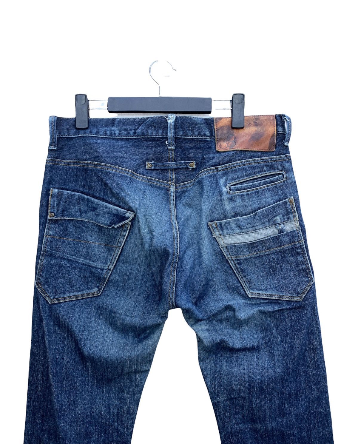 Japanese Brand × Johnbull Japanese Brand John Bull Distressed Denim Jeans Size US 34 / EU 50 - 12 Thumbnail