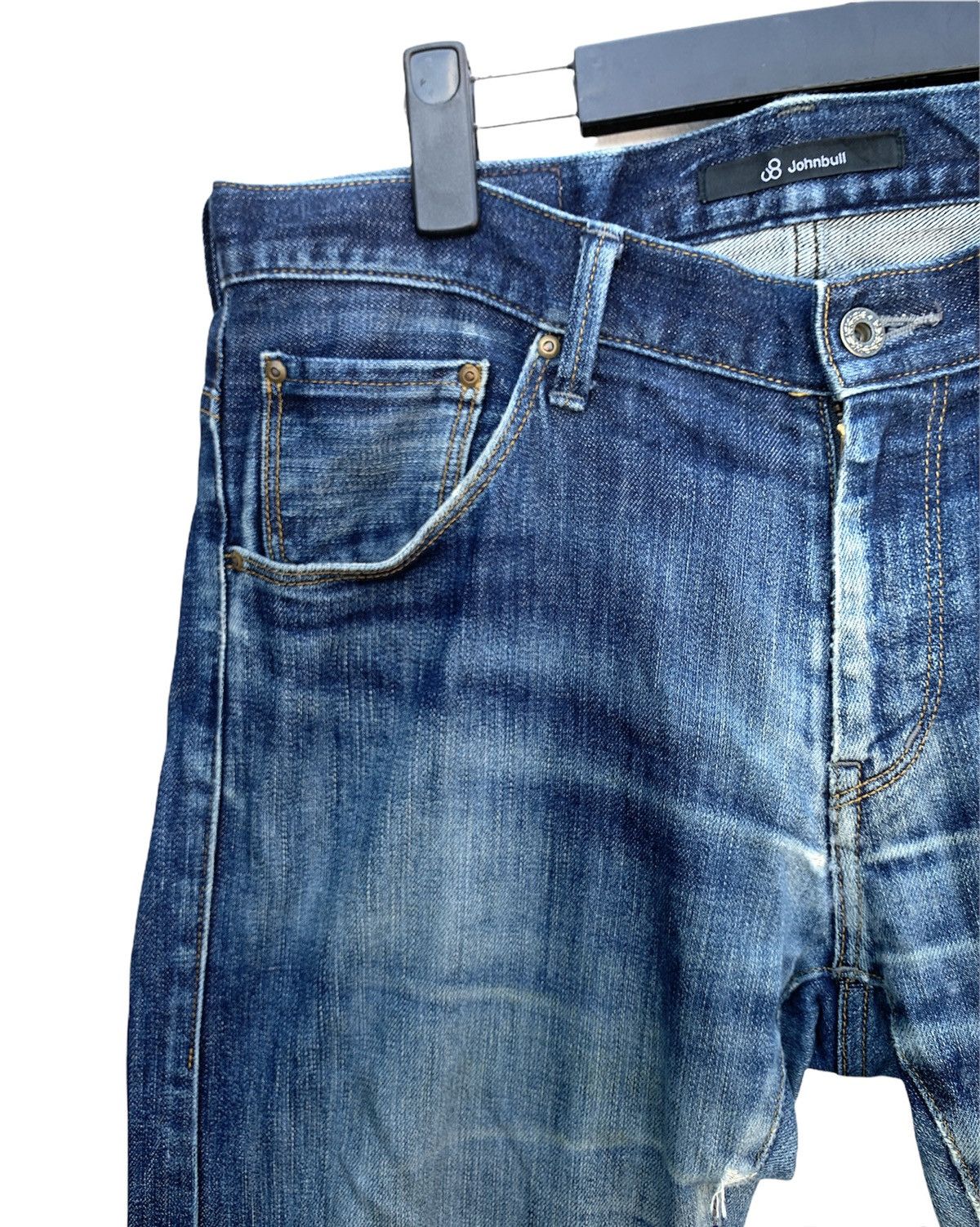 Japanese Brand × Johnbull Japanese Brand John Bull Distressed Denim Jeans Size US 34 / EU 50 - 5 Thumbnail