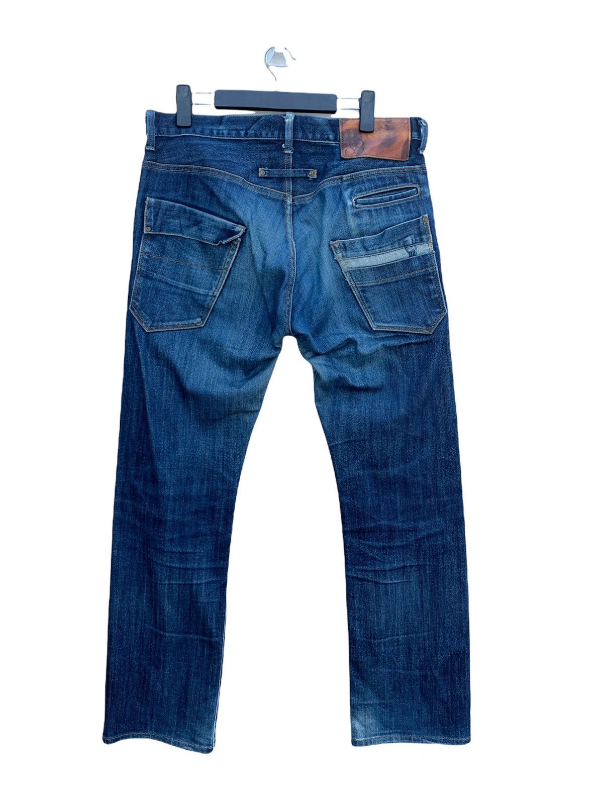 Japanese Brand John Bull Distressed Denim Jeans