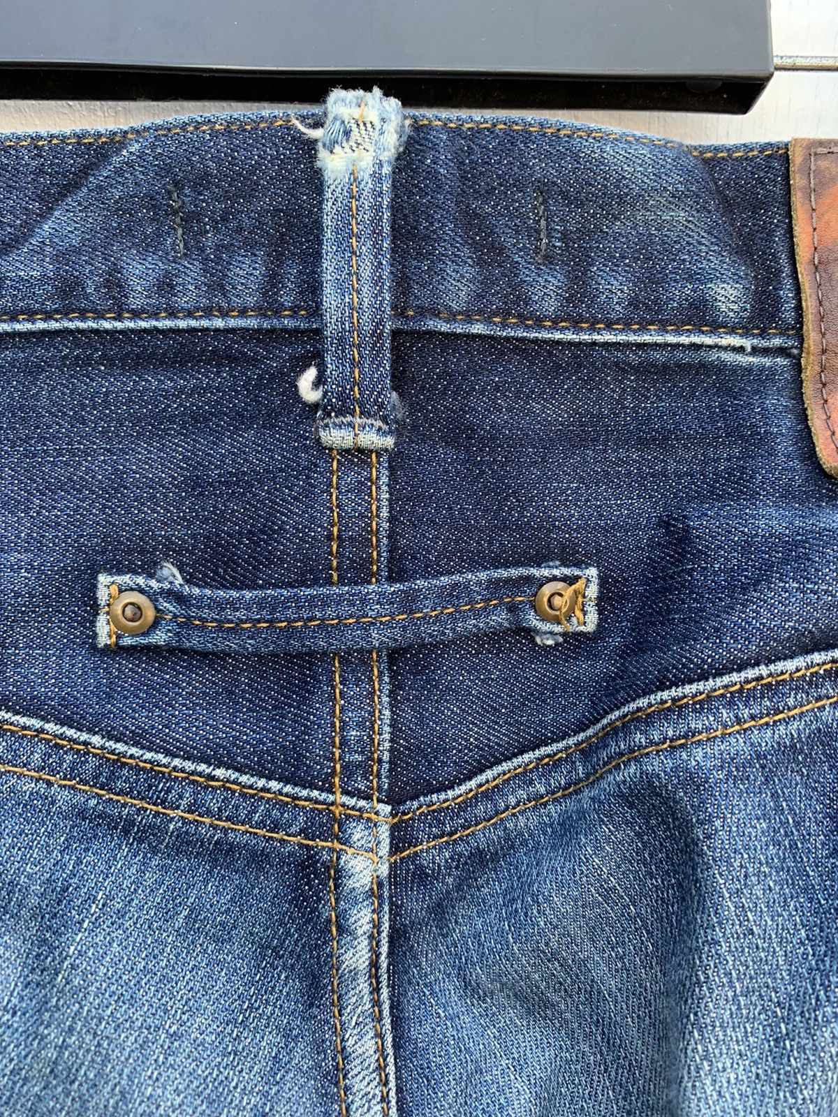 Japanese Brand × Johnbull Japanese Brand John Bull Distressed Denim Jeans Size US 34 / EU 50 - 18 Thumbnail