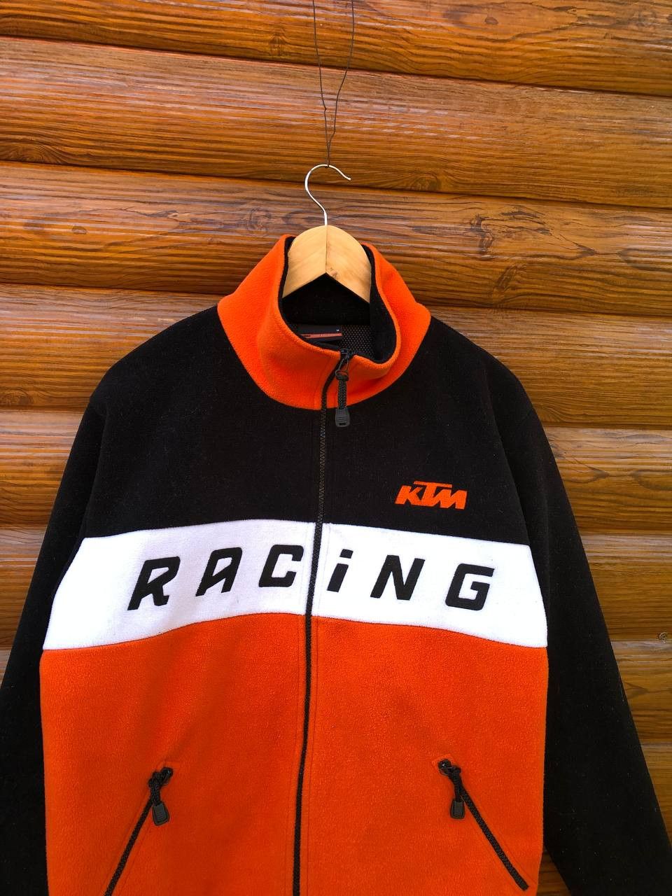 Vintage KTM Racing Team fleece zipper Jacket Size US M / EU 48-50 / 2 - 2 Thumbnail