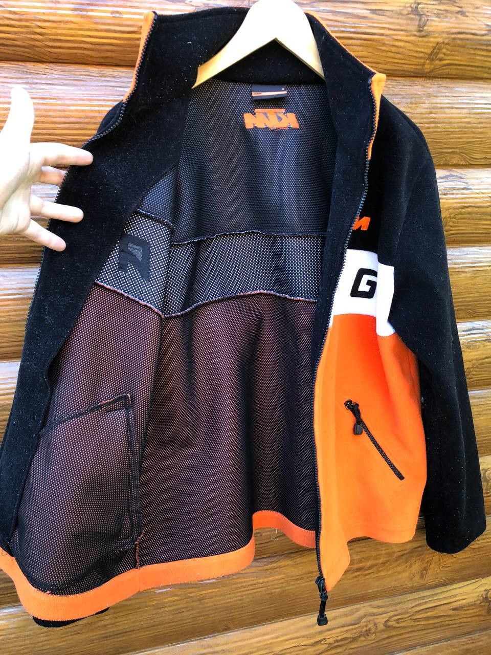 Vintage KTM Racing Team fleece zipper Jacket Size US M / EU 48-50 / 2 - 4 Thumbnail