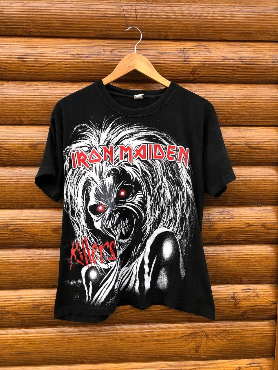Vintage Vintage Rare Iron Maden Killers 1981 T-shirt Size US L / EU 52-54 / 3 - 1 Thumbnail