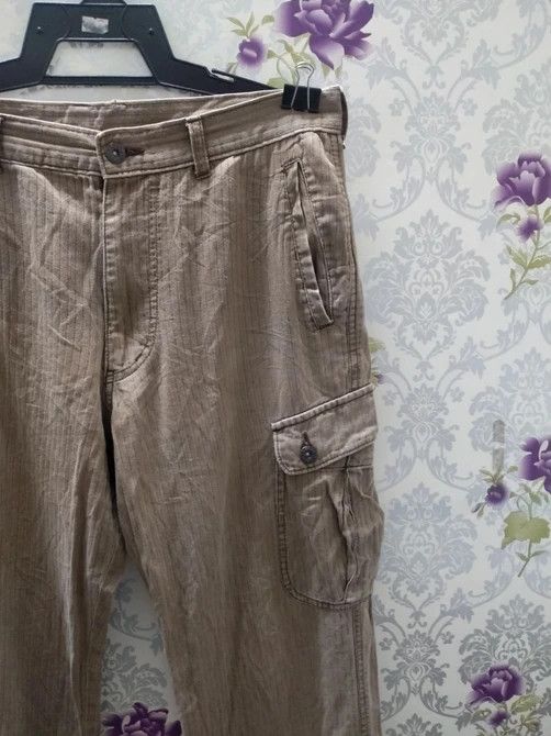 Japanese Brand TAKEO KIKUCHI CARGO PANTS MULTI POCKET Size US 33 - 7 Thumbnail