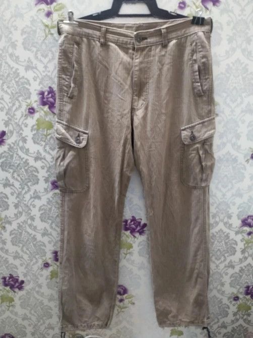 Japanese Brand TAKEO KIKUCHI CARGO PANTS MULTI POCKET Size US 33 - 10 Thumbnail