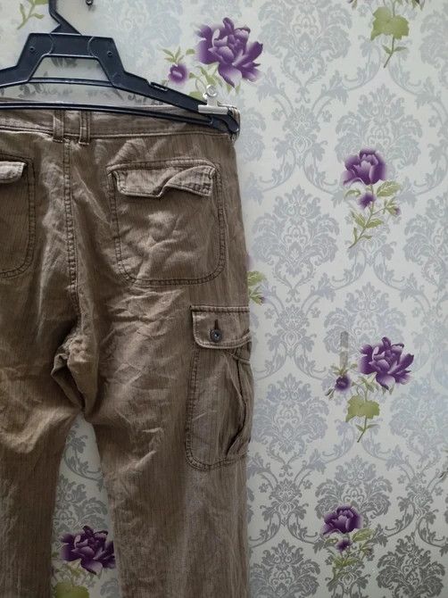 Japanese Brand TAKEO KIKUCHI CARGO PANTS MULTI POCKET Size US 33 - 3 Thumbnail