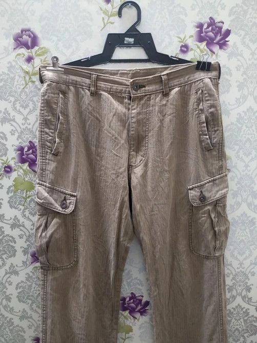 Japanese Brand TAKEO KIKUCHI CARGO PANTS MULTI POCKET Size US 33 - 9 Thumbnail