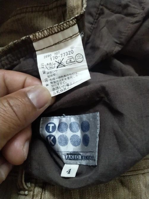 Japanese Brand TAKEO KIKUCHI CARGO PANTS MULTI POCKET Size US 33 - 5 Thumbnail