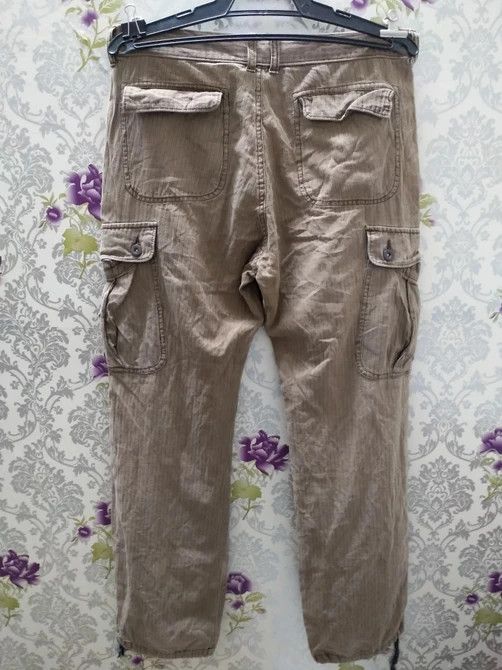 Japanese Brand TAKEO KIKUCHI CARGO PANTS MULTI POCKET Size US 33 - 2 Thumbnail