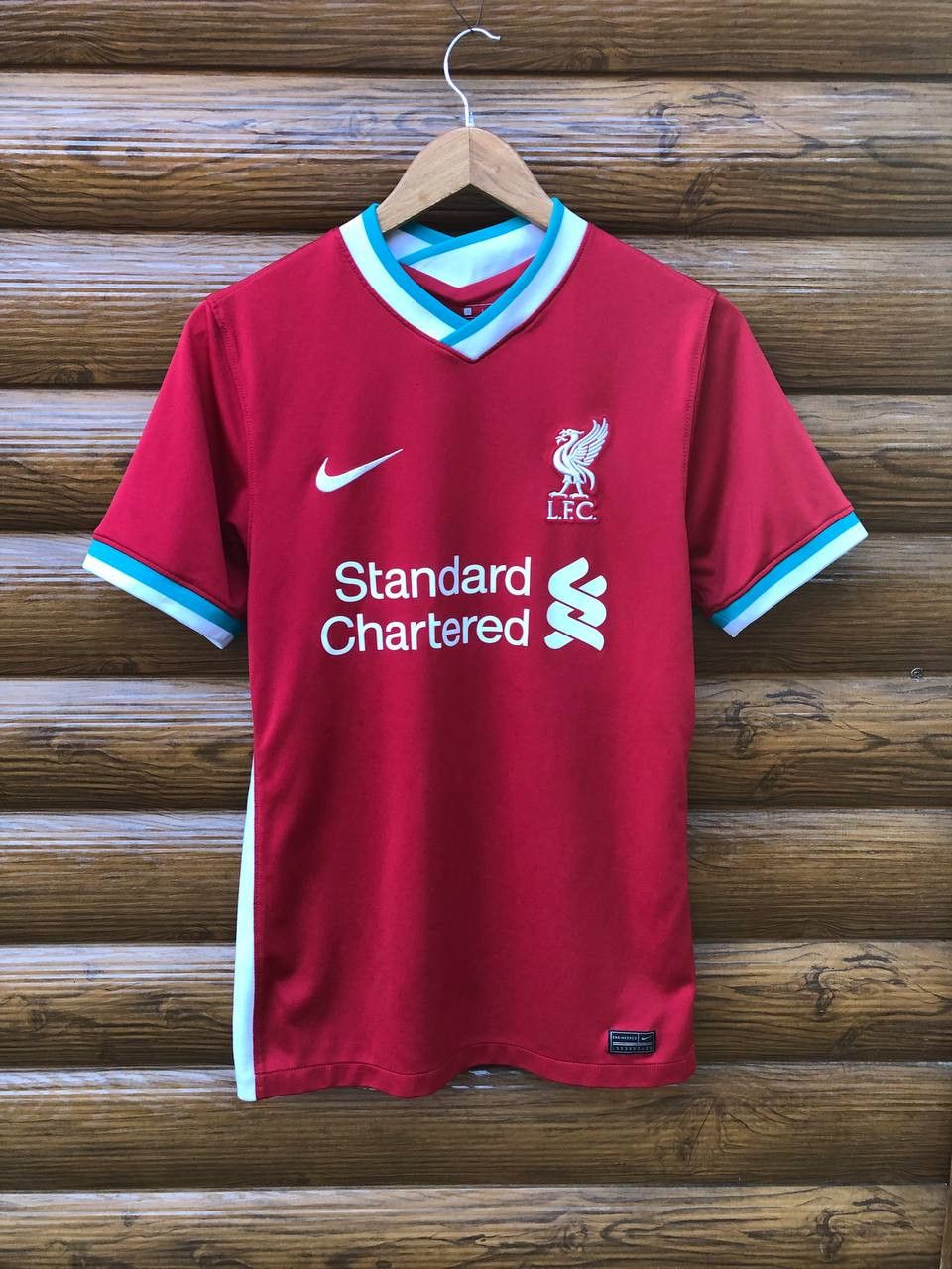 Nike LIVERPOOL ENGLAND NIKE HOME FOOTBALL SHIRT JERSEY Size US S / EU 44-46 / 1 - 1 Thumbnail