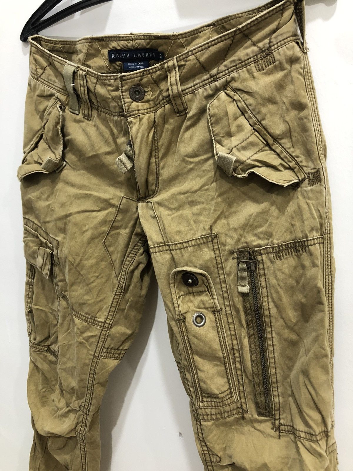 Polo Ralph Lauren Polo Ralph Lauren Cargo Multipocket Tactical Parachute Pants Size US 29 - 7 Thumbnail