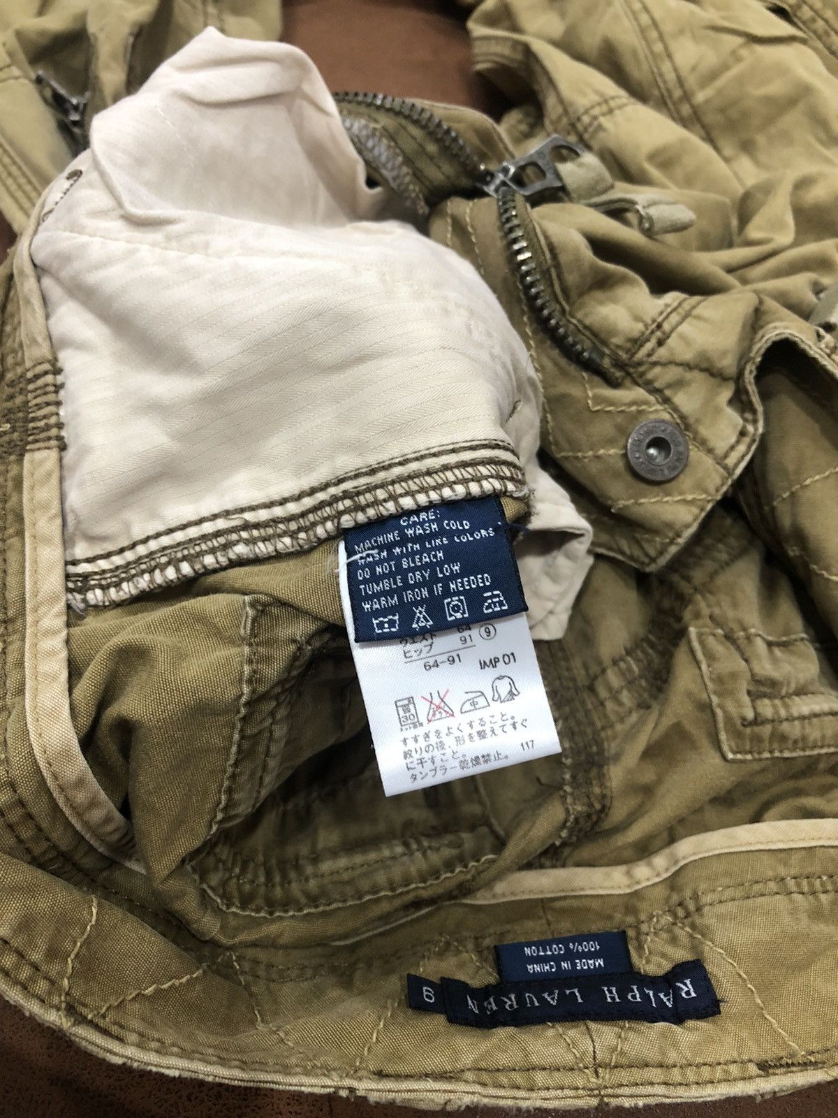 Polo Ralph Lauren Polo Ralph Lauren Cargo Multipocket Tactical Parachute Pants Size US 29 - 19 Thumbnail