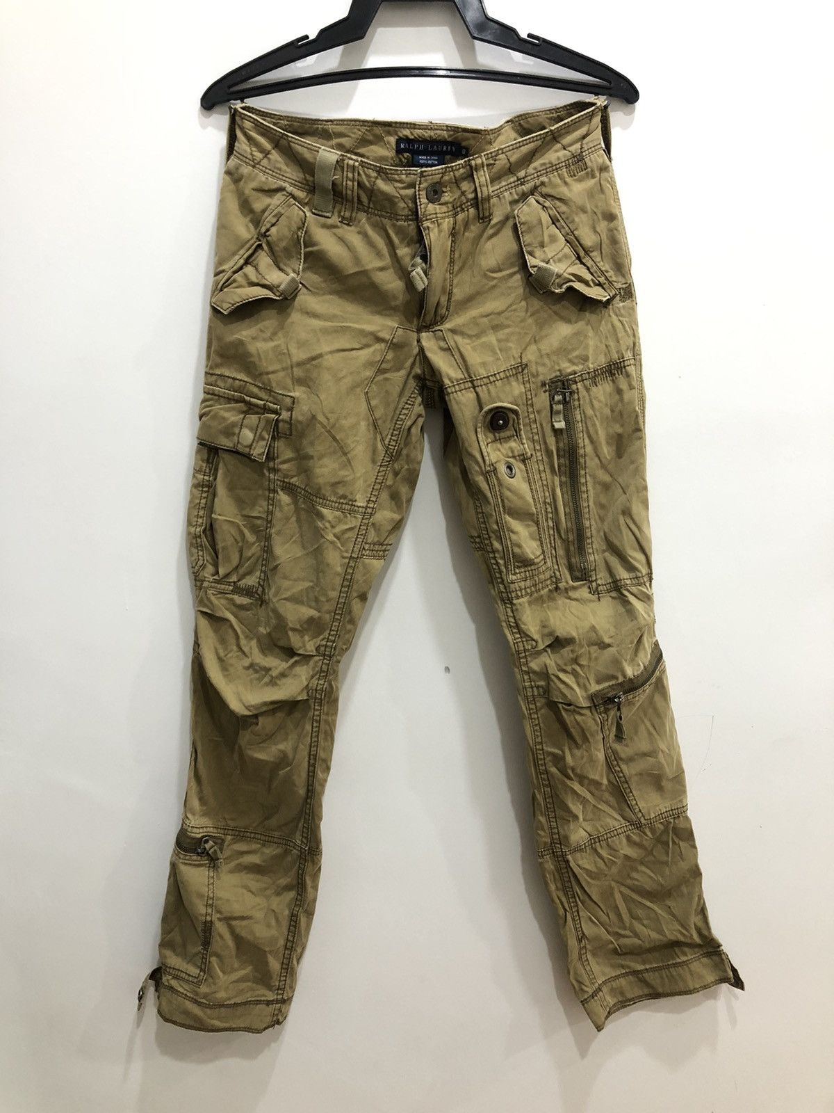 Polo Ralph Lauren Polo Ralph Lauren Cargo Multipocket Tactical Parachute Pants Size US 29 - 6 Thumbnail