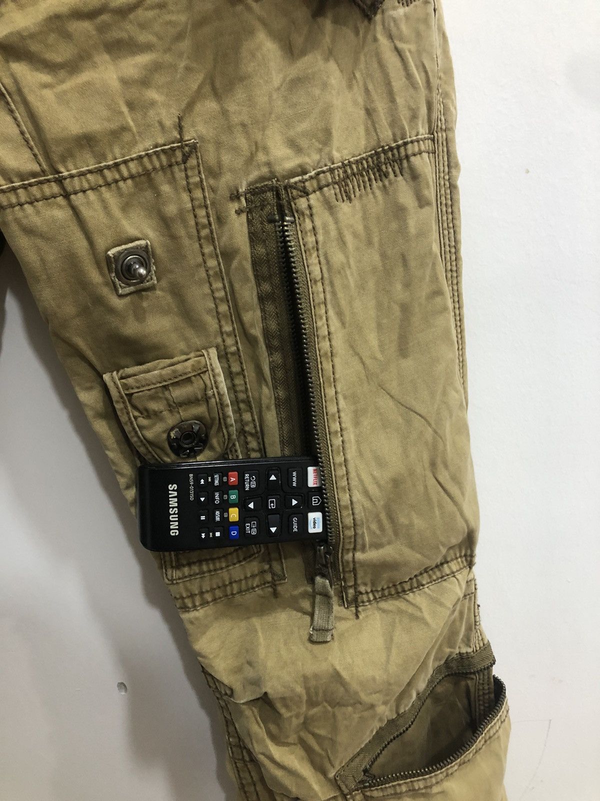 Polo Ralph Lauren Polo Ralph Lauren Cargo Multipocket Tactical Parachute Pants Size US 29 - 10 Thumbnail