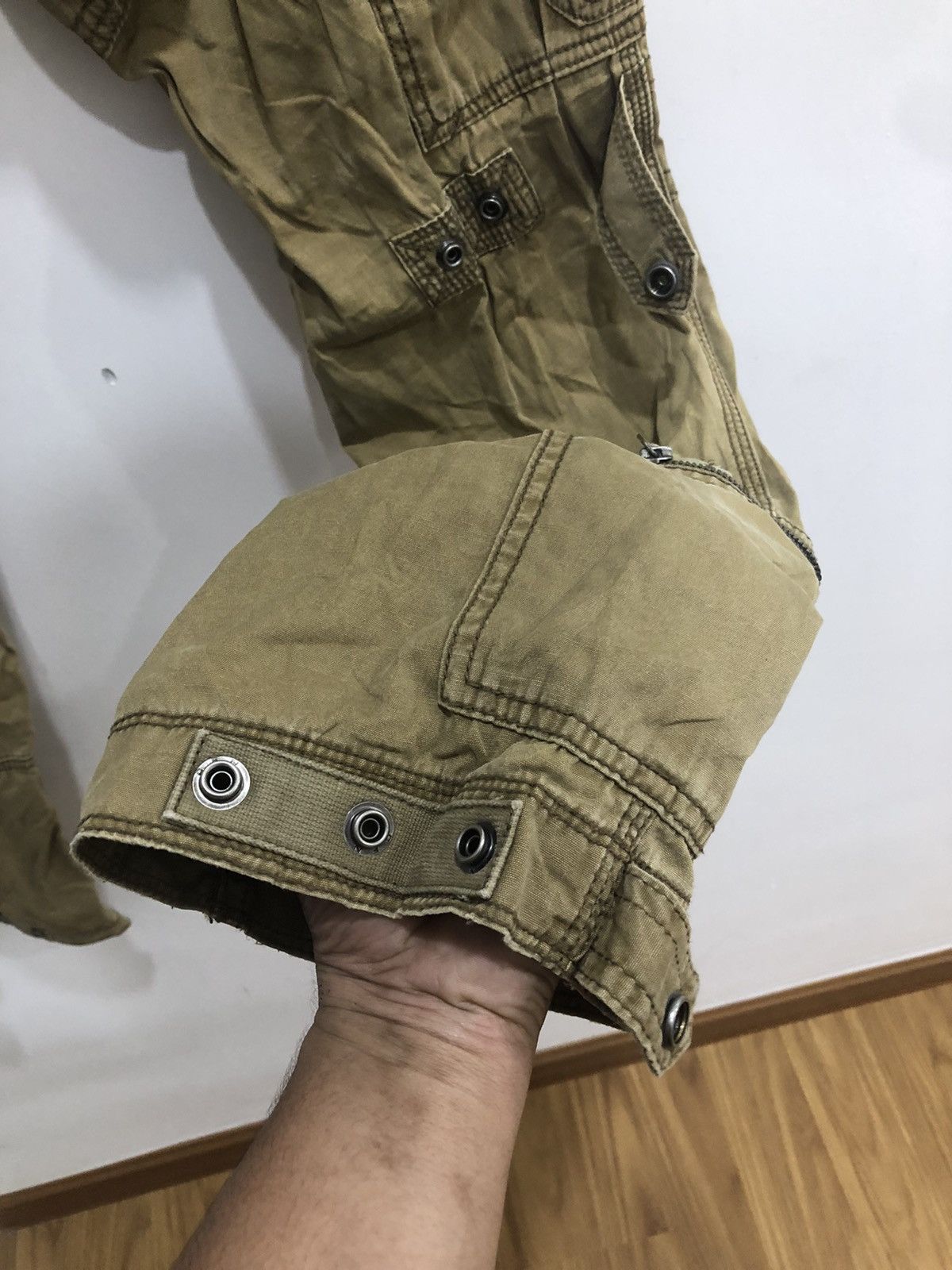 Polo Ralph Lauren Polo Ralph Lauren Cargo Multipocket Tactical Parachute Pants Size US 29 - 17 Thumbnail