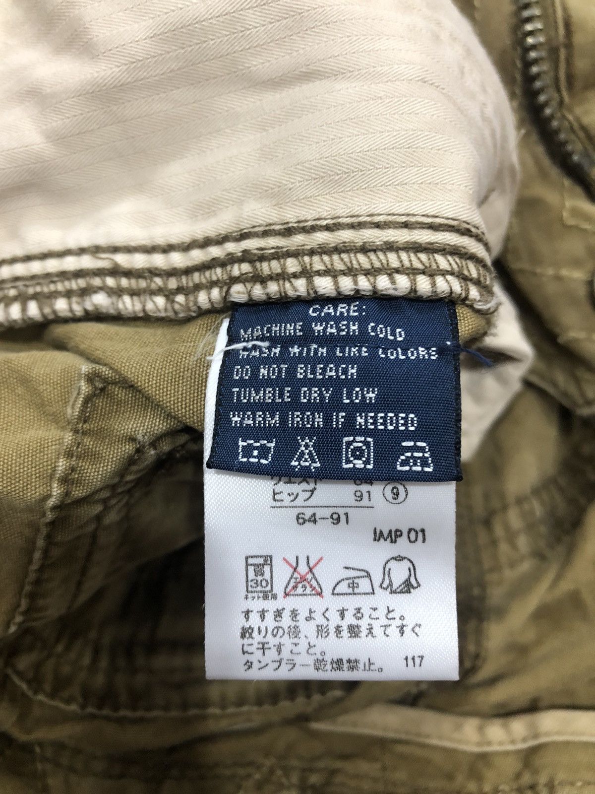 Polo Ralph Lauren Polo Ralph Lauren Cargo Multipocket Tactical Parachute Pants Size US 29 - 20 Thumbnail