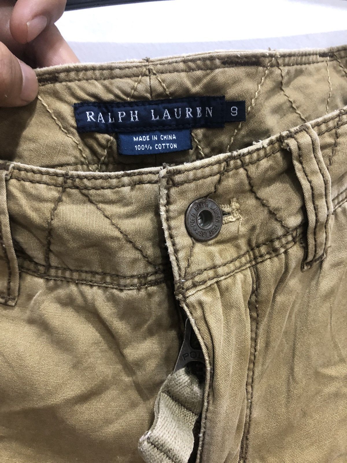Polo Ralph Lauren Polo Ralph Lauren Cargo Multipocket Tactical Parachute Pants Size US 29 - 12 Thumbnail