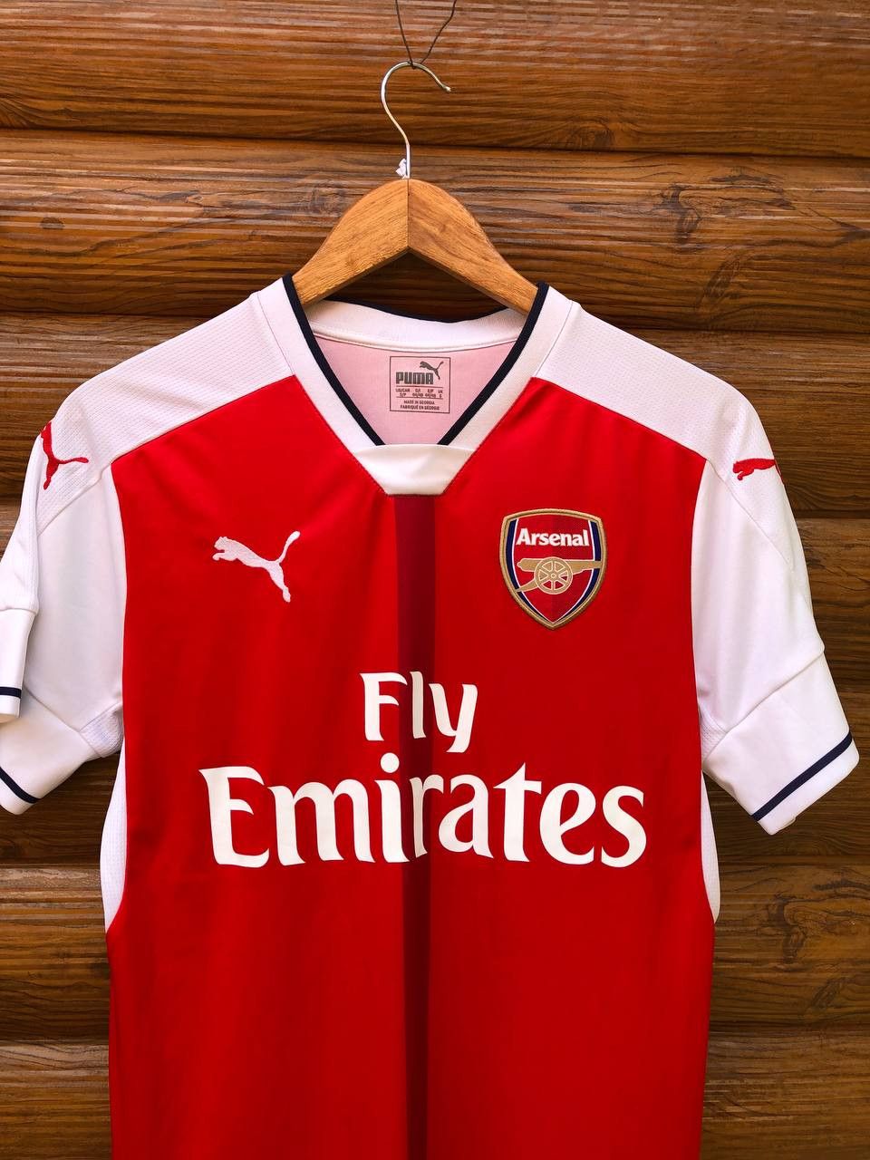 Puma × Vintage Arsenal Puma 2016/17 Home Jersey Football Soccer Size US S / EU 44-46 / 1 - 2 Thumbnail
