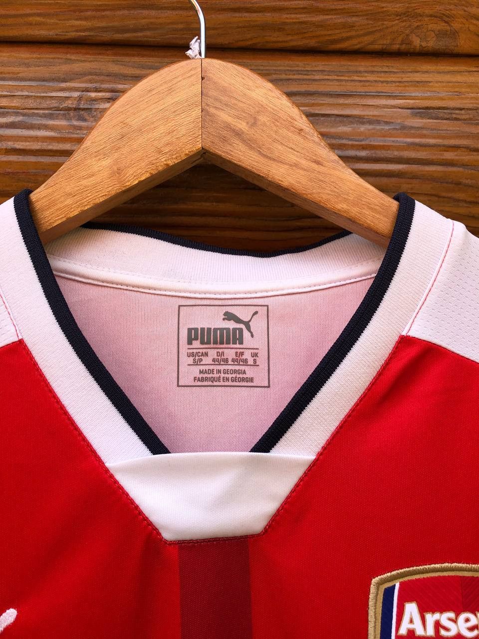 Puma × Vintage Arsenal Puma 2016/17 Home Jersey Football Soccer Size US S / EU 44-46 / 1 - 5 Thumbnail