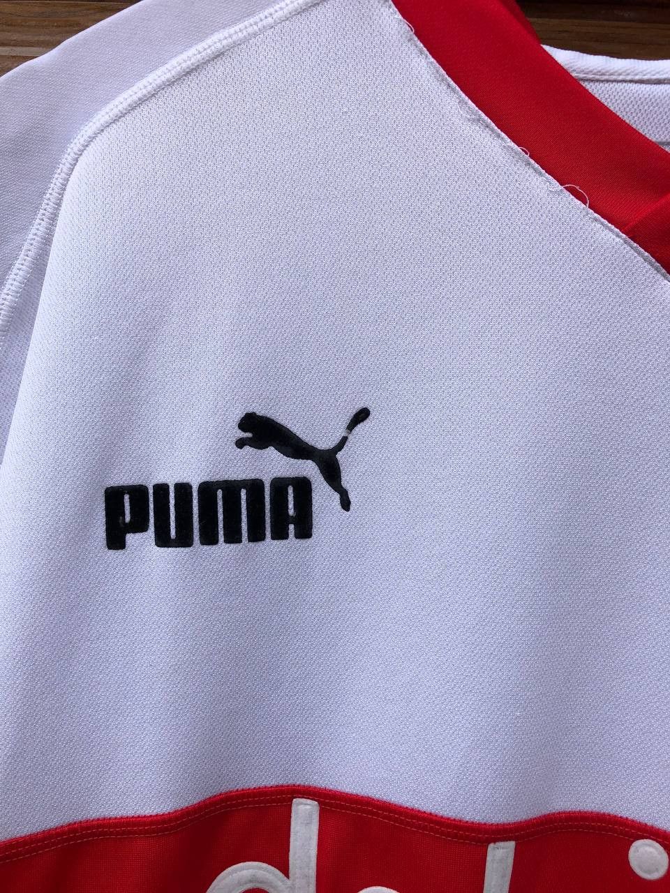 Puma × Vintage STUTTGART HOME FOOTBALL SHIRT SOCCER JERSEY PUMA Size US M / EU 48-50 / 2 - 9 Thumbnail