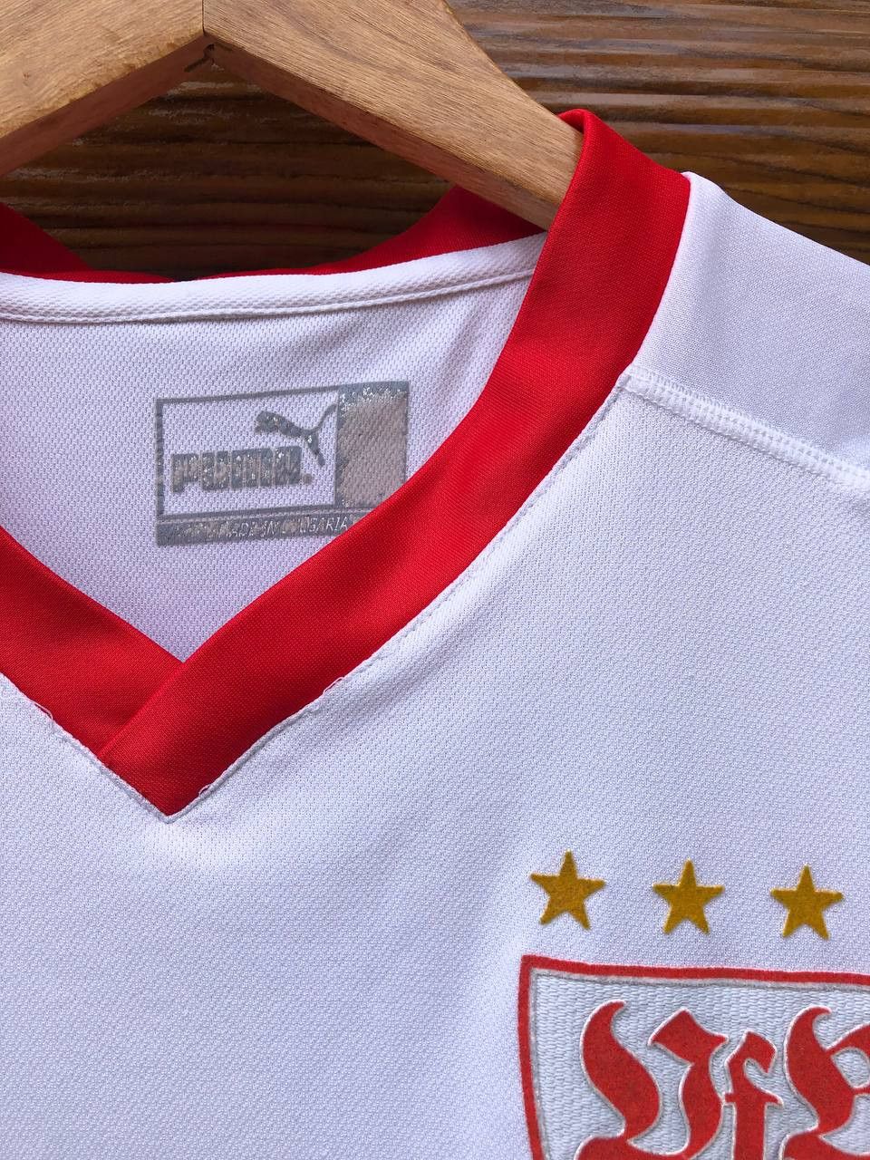 Puma × Vintage STUTTGART HOME FOOTBALL SHIRT SOCCER JERSEY PUMA Size US M / EU 48-50 / 2 - 5 Thumbnail