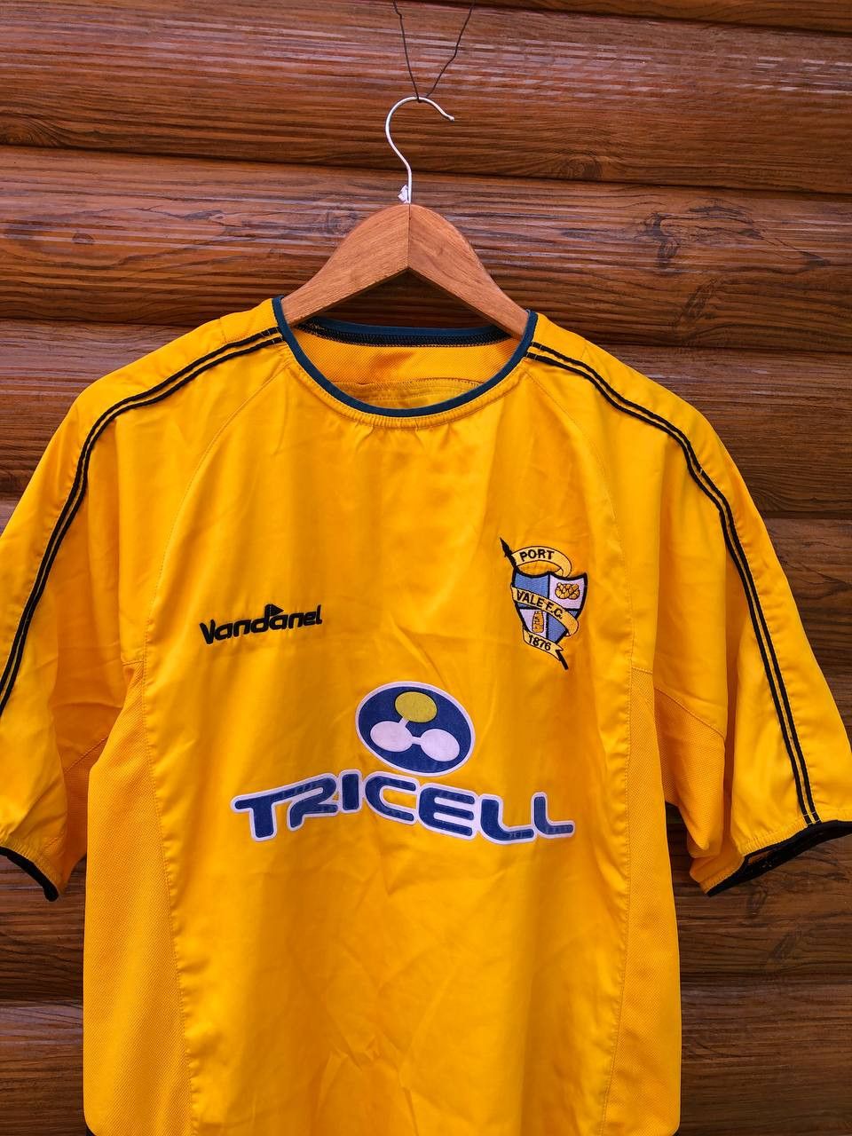 Vintage Fc Port Vale Vandanel Home Soccer Football Jersey Size US M / EU 48-50 / 2 - 2 Thumbnail