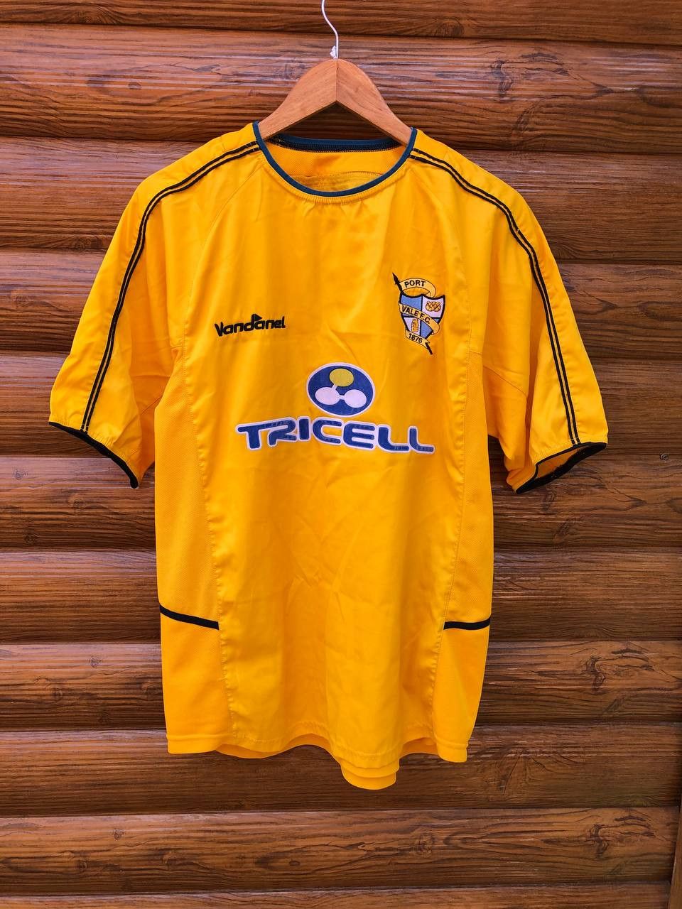 Vintage Fc Port Vale Vandanel Home Soccer Football Jersey Size US M / EU 48-50 / 2 - 1 Thumbnail
