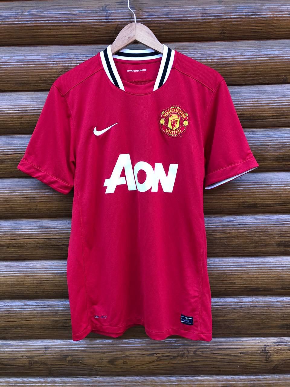 Nike MANCHESTER UNITED HOME FOOTBALL SHIRT SOCCER JERSEY NIKE Size US M / EU 48-50 / 2 - 1 Thumbnail