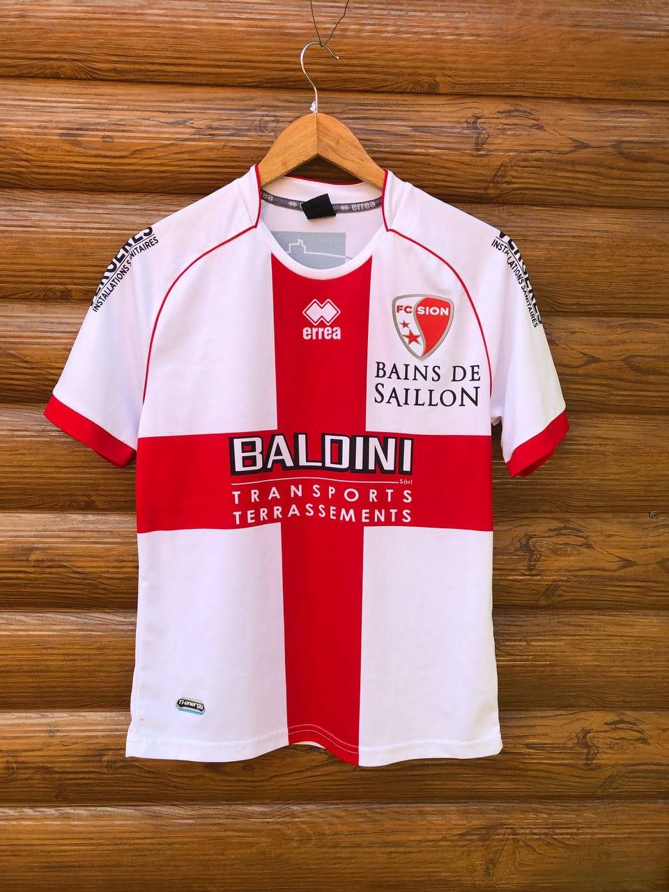 Vintage FC Sion Switzerland 2012/2013 Football Home Shirt Jersey Size US S / EU 44-46 / 1 - 1 Thumbnail