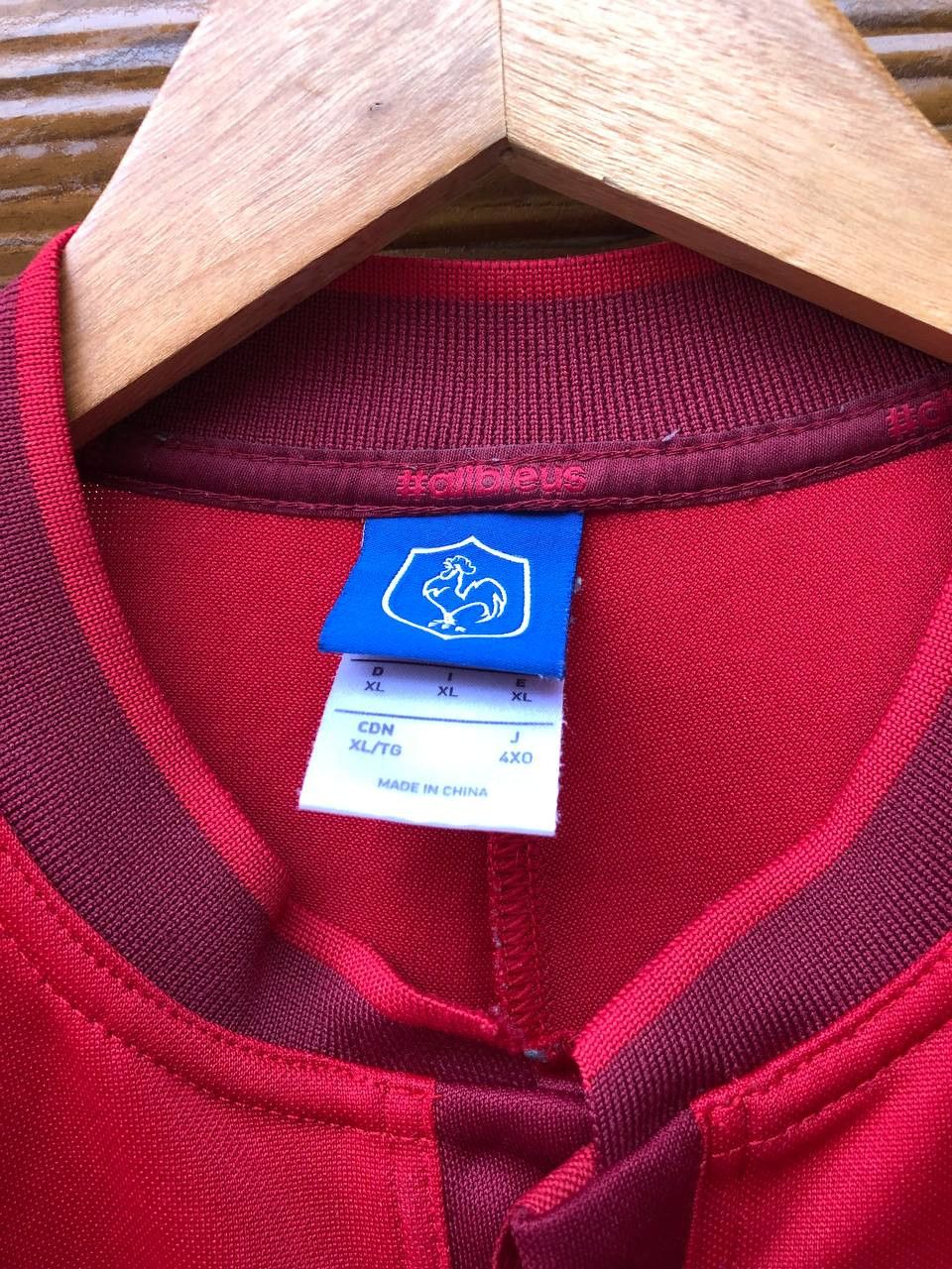 Adidas Vintage Adidas Men's French Rugby Home Jersey Size US XL / EU 56 / 4 - 6 Thumbnail