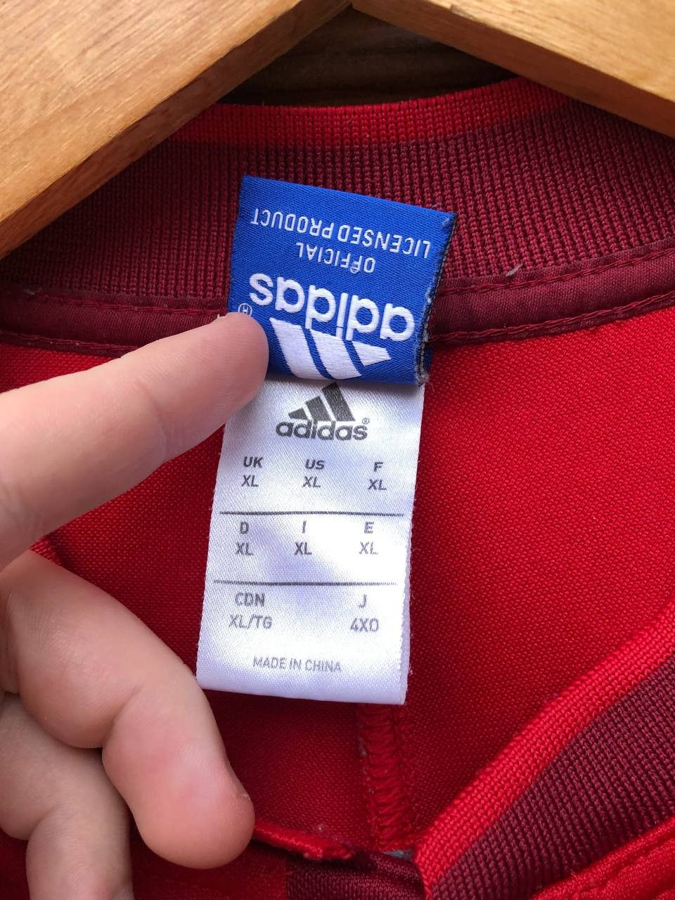 Adidas Vintage Adidas Men's French Rugby Home Jersey Size US XL / EU 56 / 4 - 7 Thumbnail