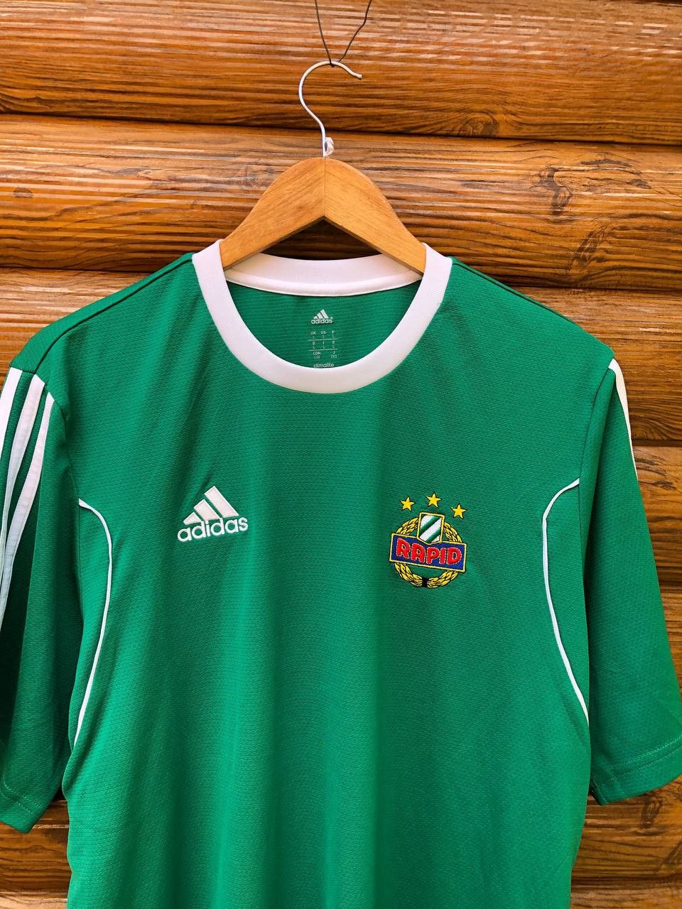 Adidas × Vintage Rapid Wien Football Shirt Soccer Jersey Adidas Size US L / EU 52-54 / 3 - 2 Thumbnail