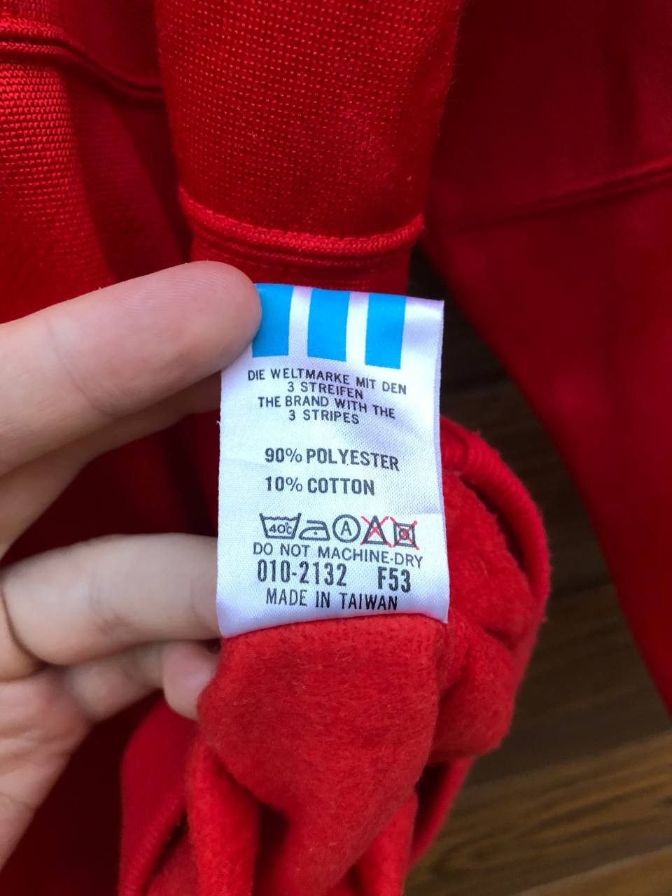 Vintage Vintage Adidas Sweatshirt Big Logo Size US L / EU 52-54 / 3 - 6 Thumbnail