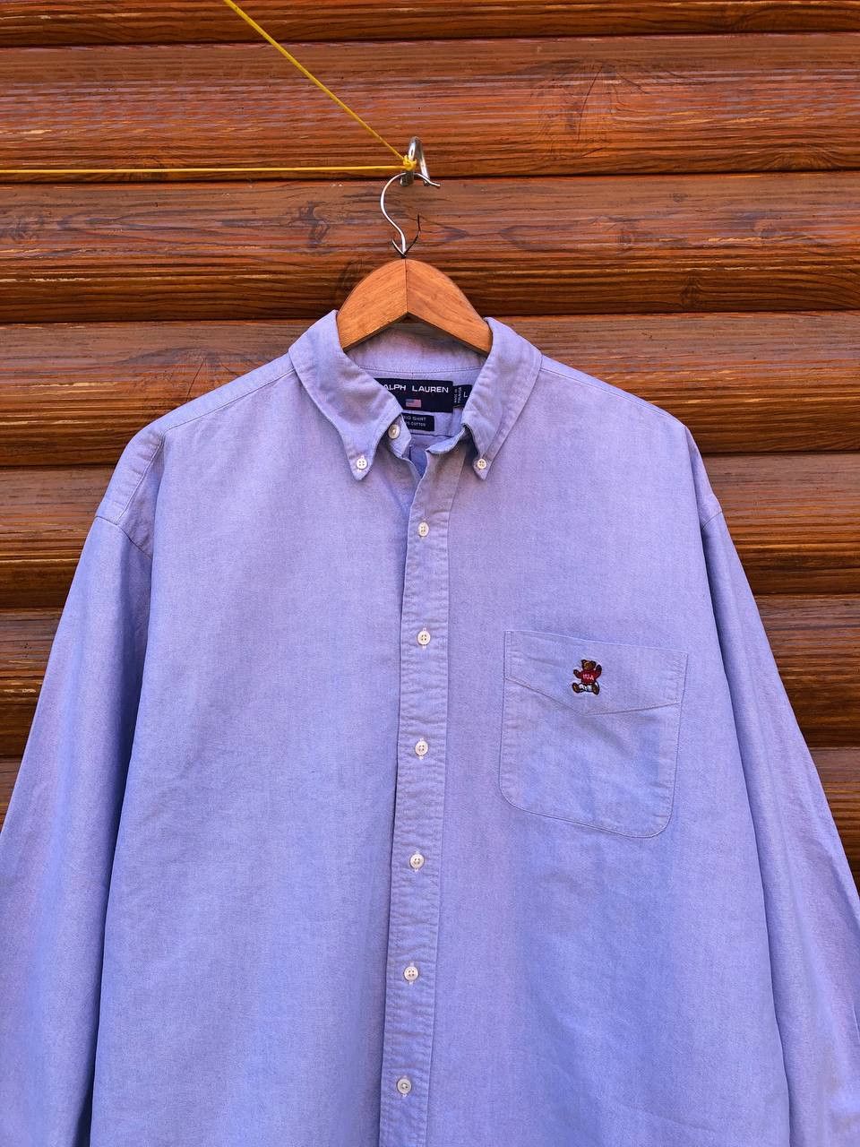 Polo Ralph Lauren Polo Ralph Lauren Bear Shirt Size US L / EU 52-54 / 3 - 2 Thumbnail