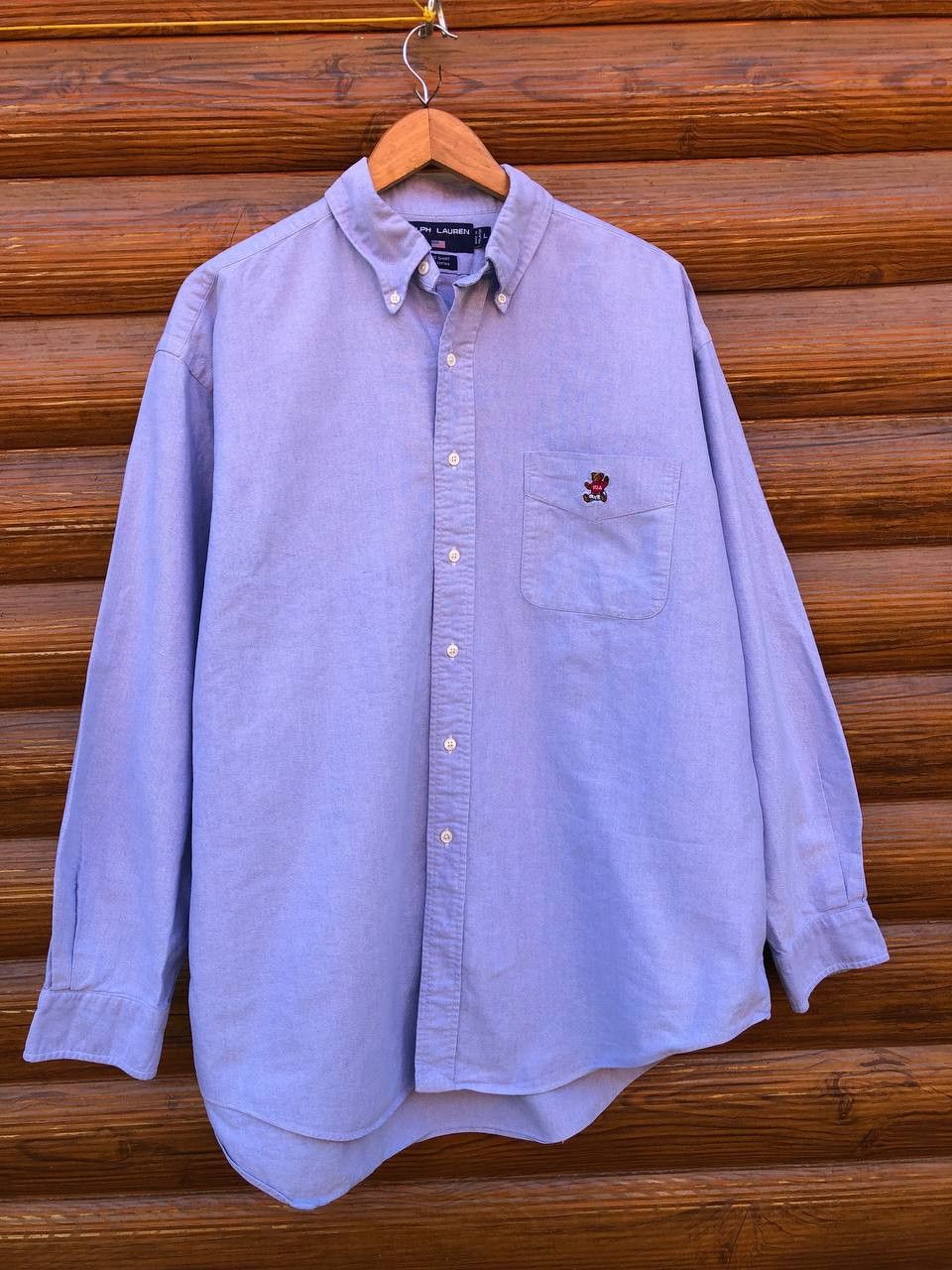 Polo Ralph Lauren Polo Ralph Lauren Bear Shirt Size US L / EU 52-54 / 3 - 1 Thumbnail