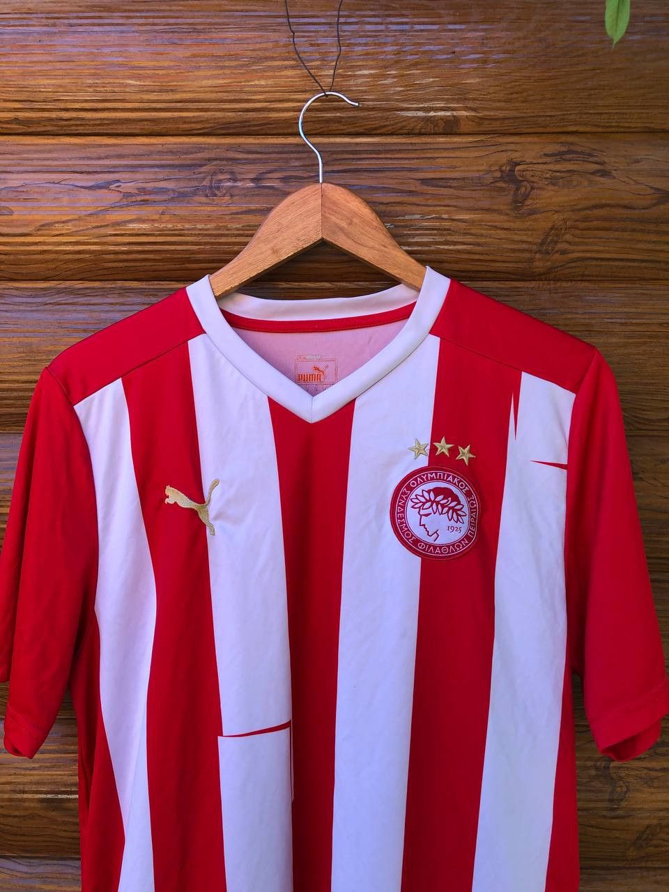 Other OLYMPIACOS HOME FOOTBALL SHIRT SOCCER JERSEY PUMA Size US L / EU 52-54 / 3 - 2 Thumbnail