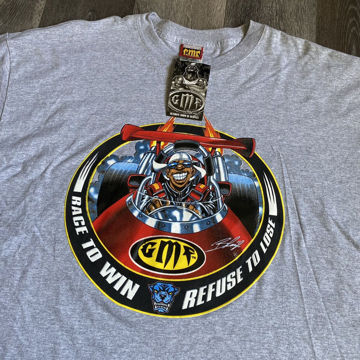 Rap Tees New Vintage 1990s GMF Race to Win Refuse to Lose Graphic Tee Size US XXL / EU 58 / 5 - 1 Thumbnail