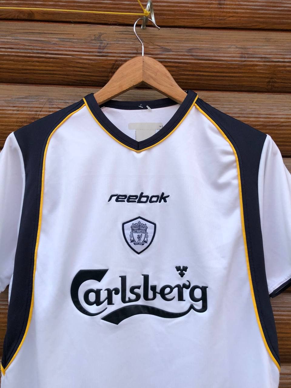Reebok LIVERPOOL 2002/2003 FOOTBAL SHIRT SOCCER JERSEY REEBOK KIDS Size US S / EU 44-46 / 1 - 2 Thumbnail