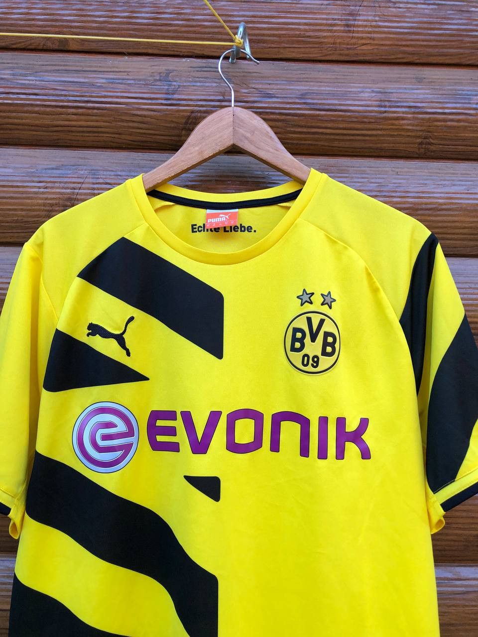 Puma BORUSSIA DORTMUND HOME FOOTBALL SHIRT SOCCER JERSEY PUMA Size US XL / EU 56 / 4 - 3 Thumbnail