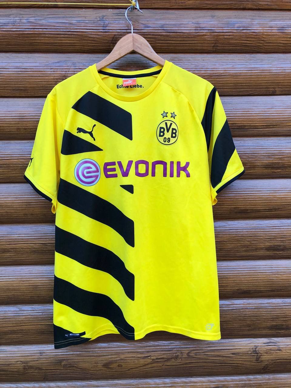 Puma BORUSSIA DORTMUND HOME FOOTBALL SHIRT SOCCER JERSEY PUMA Size US XL / EU 56 / 4 - 2 Thumbnail
