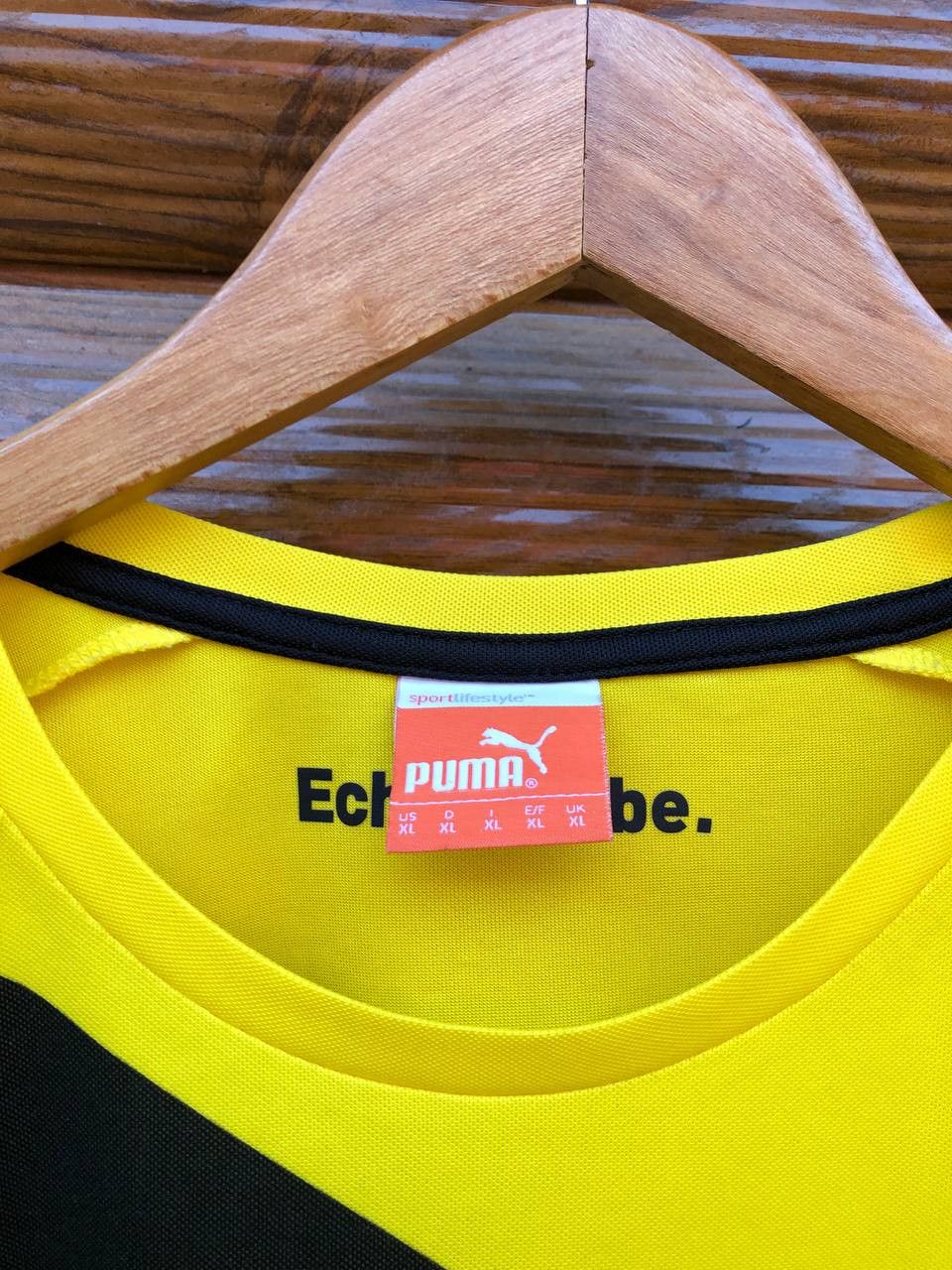 Puma BORUSSIA DORTMUND HOME FOOTBALL SHIRT SOCCER JERSEY PUMA Size US XL / EU 56 / 4 - 6 Thumbnail