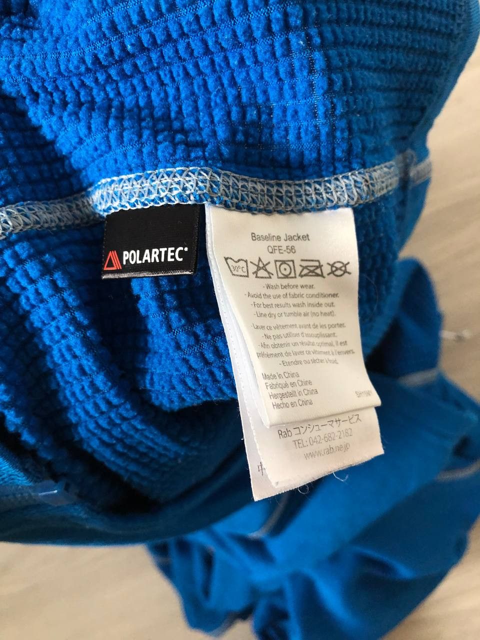 Polartec Rab Polartec fleece zip jacket Size US XL / EU 56 / 4 - 7 Thumbnail