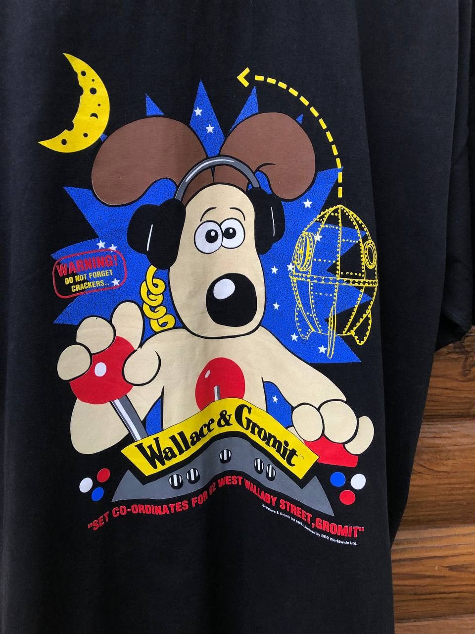 Cartoon Network vintage Walles and Gromit vintage 1989 year t-shirt Size US XL / EU 56 / 4 - 3 Thumbnail