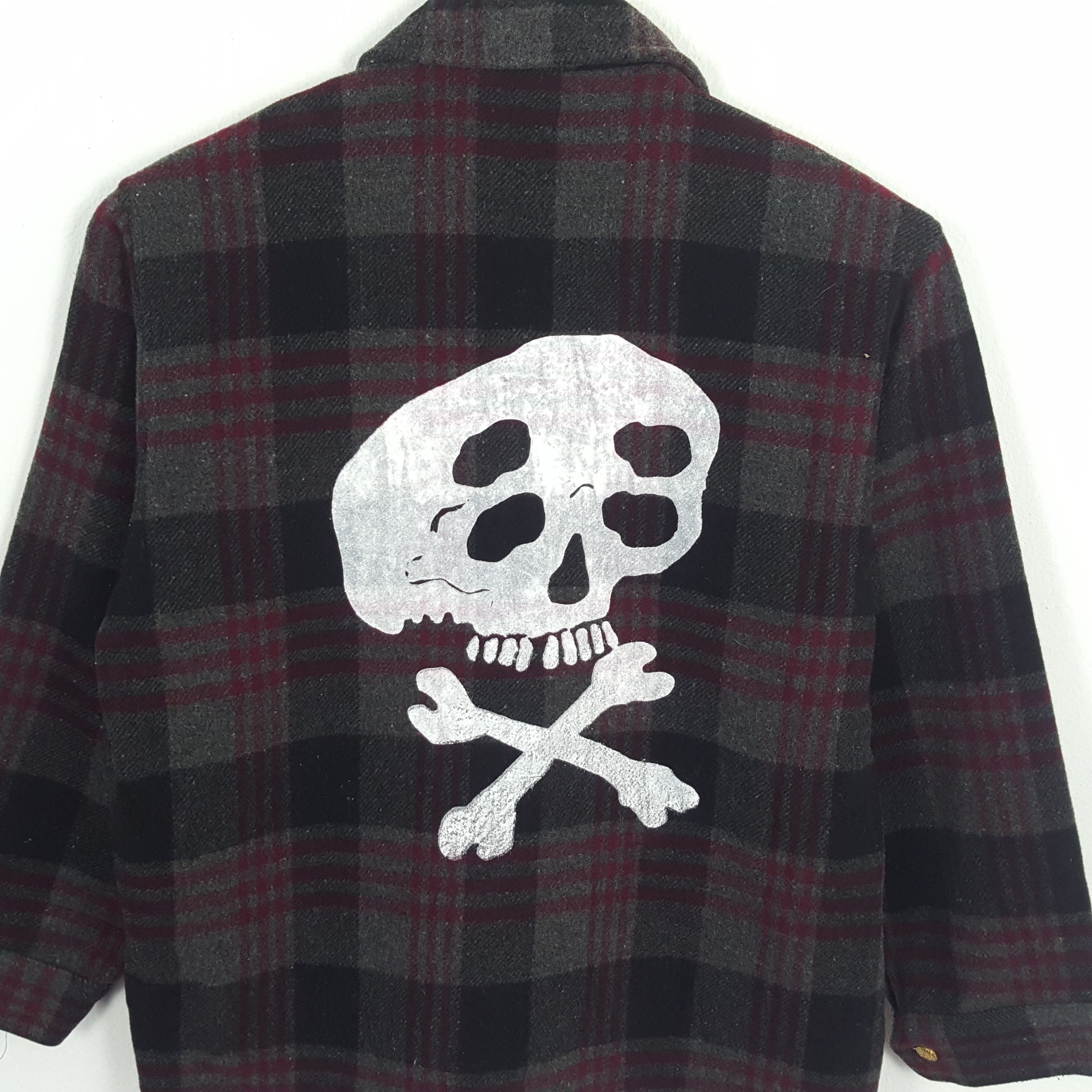 Vintage SKULLS Japanese Brand Designer Style Jacket